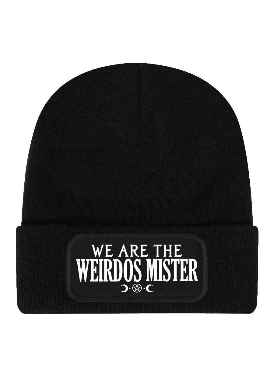 Grindstore Unisex Black We Are The Weirdos Mister Beanie