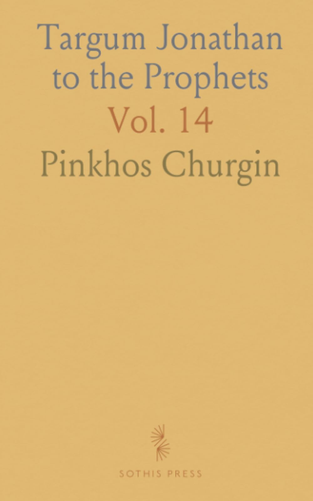 Targum Jonathan to the Prophets