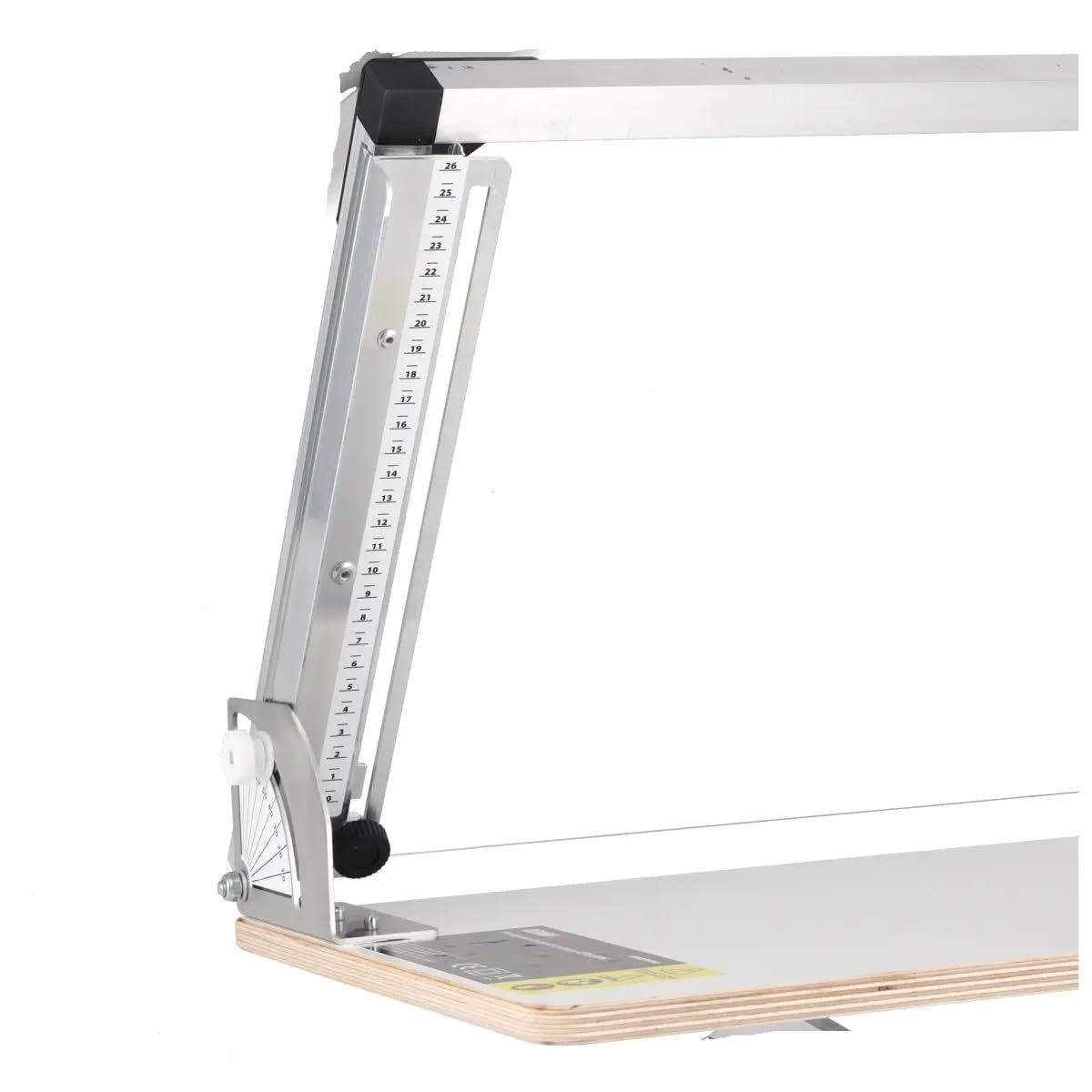 DEDRA Machine de découpe pour polystyrène 252 W, longueur de coupe max. 1340 mm, épaisseur max. 260 mm, fil chauffant nickel-chrome 0,75 mm, angle réglable 0-90°, pour EPS et XPS, 230 V