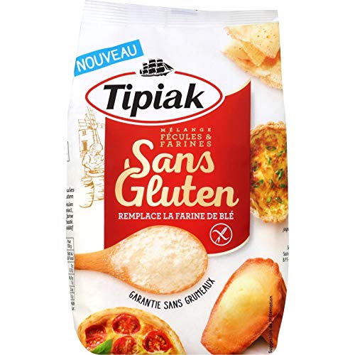 Farines sans gluten Tipiak lot de 3 paquets de 500g pour cuisine et pâtisserie