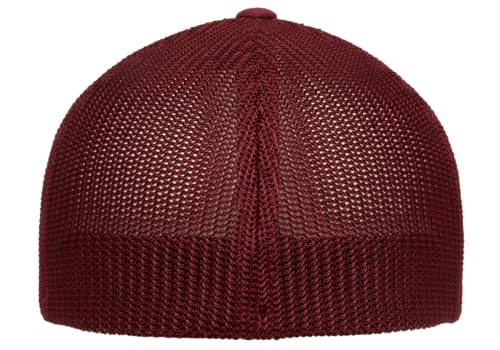 Image of Flexfit Unisex Mesh Fitted 2-Tone Trucker Hat, One Size