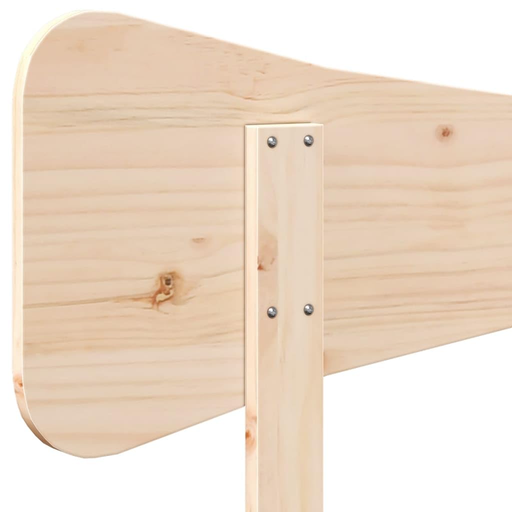 vidaXL Tête de lit 120 cm Bois Massif de pin