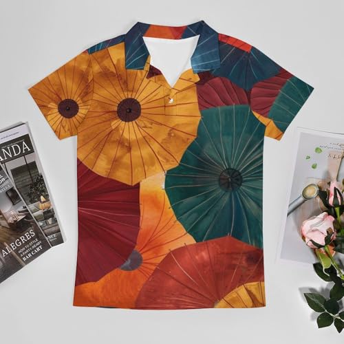 Boys' Classic Polo Shirts Short Sleeve Moisture-Wicking Golf & Tennis Shirts for Youth Teens Winter Berries3