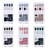 ❤[Aucun Dommage Aux Ongles] Étapes faciles à suivre, facile à mettre, conception légère, facile à appliquer et à enlever avec du gel gelée, aucun dommage aux ongles