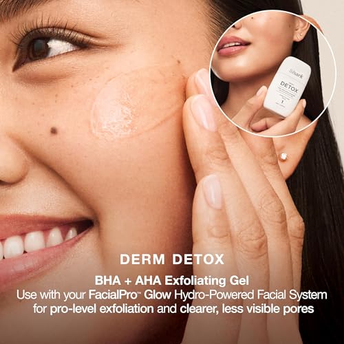 Image of Shark FacialPro Glow + DePuffi 2-in-1 Facial & Contrast Therapy, FH320BK | Hydro-Powered Facial System + DePuffi Hot & Cold Therapy, Clinically Tested to Exfoliate, Hydrate & Depuff in 10 Minutes