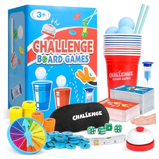 Pourbibi Juego de Mesa - Juegos en Familia Dinámico para Familia y Amigos, Un Divertido Juego de Cartas Familiar Lleno de Pruebas y Desafíos - Adultos y Niños - Regalos Navidad Originales(Español)