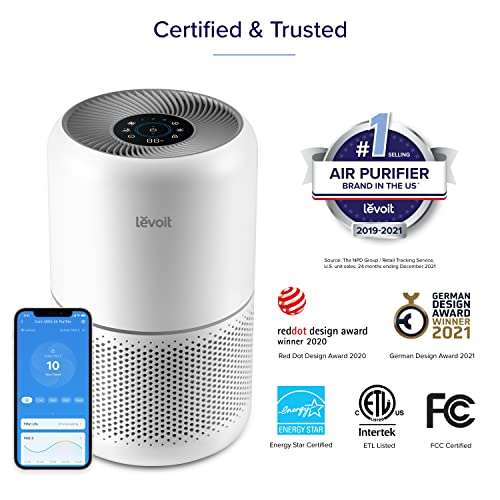 LEVOIT Smart Purificatore d'Aria per Allergie e