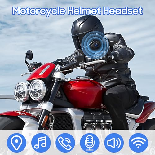 Auricular Bluetooth con Cancelación de Ruido y Respuesta Automática para Casco 2