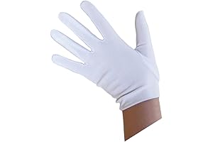 Child's Fun White Goofy Costume Gloves for Cosplay Parties Costume