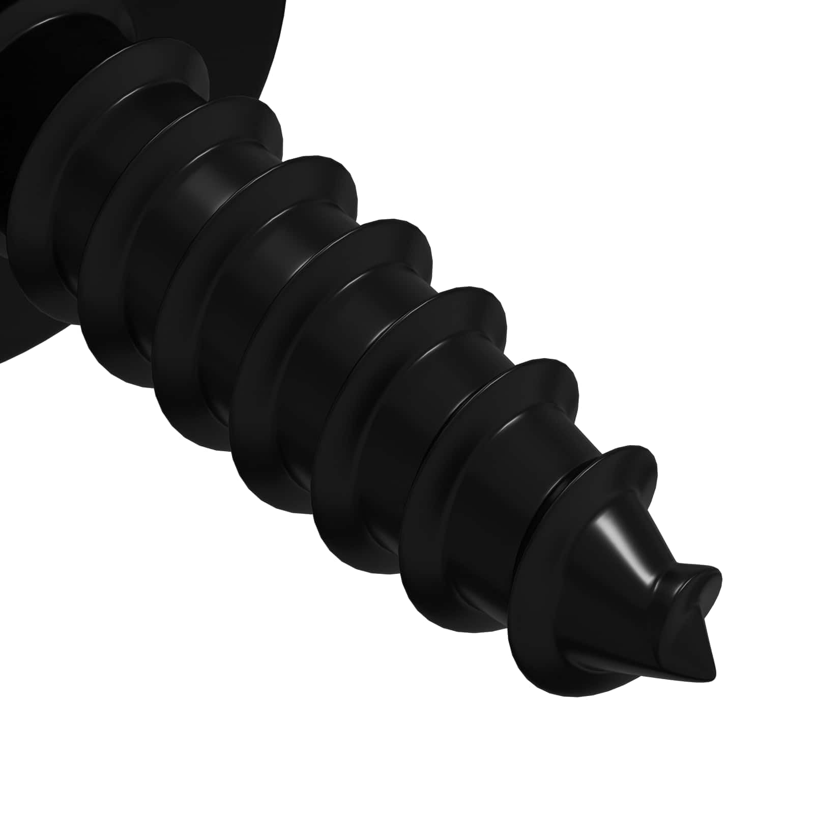 vidaXL Clavo autorroscante 16364 uds. Negro 3,5 x 12 mm Hierro