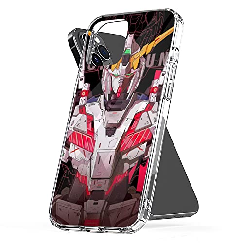 Phone Case Copy Cover Of Shockproof Mobile Aesthetic Suit Funny Gundam Compatible With Iphone 13 12 11 X Xs Xr 8 7 6 6S Plus Mini Pro Max Samsung Galaxy Note S9 S10 S20 Ultra Plus, Transparent #TOP12