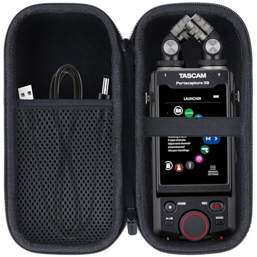 Lebakort Storage Case Compatible with Tascam Portacapture X8 High Resolution