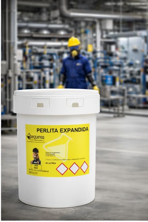 perlite expandida.taille Fine. Bidon de 20 litres.