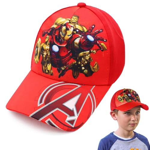 Image of VRITRAZ Children's Baseball Cap for Boys & Girls | Adjustable Lightweight Casual Hat | Breathable Summer Sports Cap for School, Travel, Beach & Outdoor Play (4-12 Years)