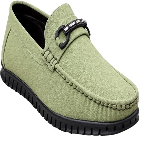 ascendd Men's Premium Slip-On Driving Loafers | Metal Horsebit Detail | Lightweight Casual Moccasins for Office & Everyday Use-picture-11