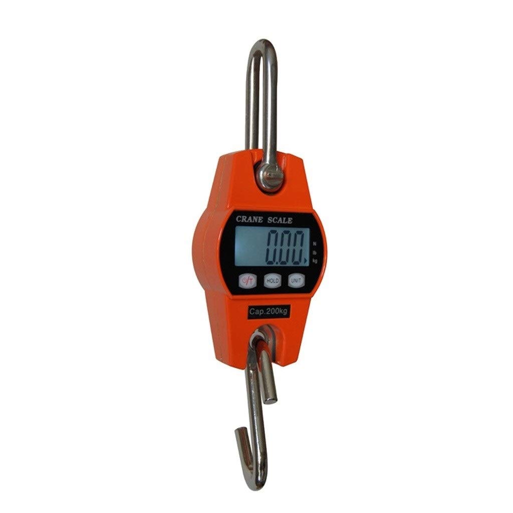 Escala de grua, 300kg/661lb - 1kg2.2lb con LCD retroilluminato Bilancia elettronica ad alta precisione Bilancia for bagagli Bilance