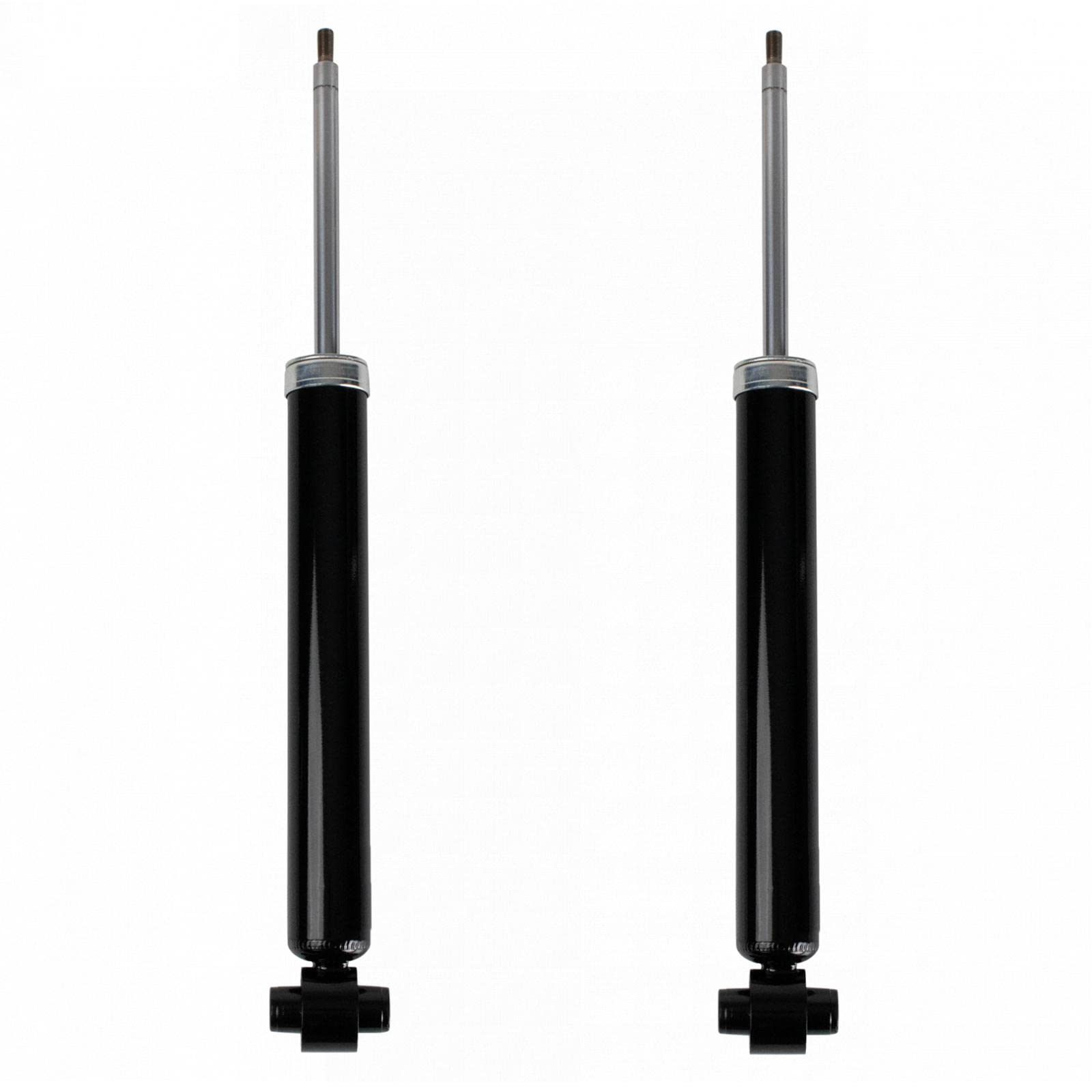 TRQ Rear Suspension Shock Absorber LH Driver RH Passenger Side Pair 2pc Set Compatible with BMW F30 F32 328i 335i