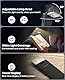 Tyreses Leselampe Buch Klemme, 500mAh USB Wiederaufladbare Buchlampe zum Lesen im Bett, LED Klemmleuchte mit 3 Farben und Stufenlosem Dimmen, Leselicht für Nachtlesen,Buchliebhaber,Kinder,Grün
