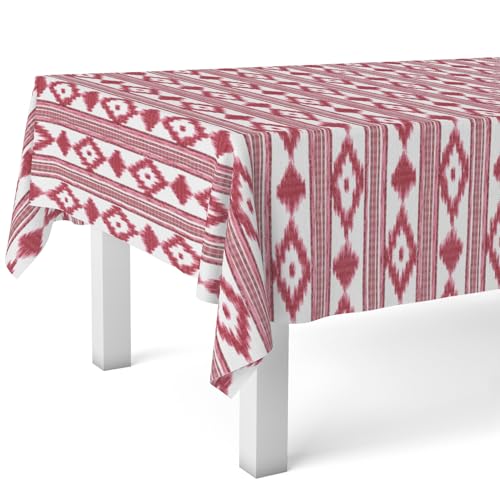 Martina Home Mantel Hule MALLORQUÍ ROJO240X140 CM