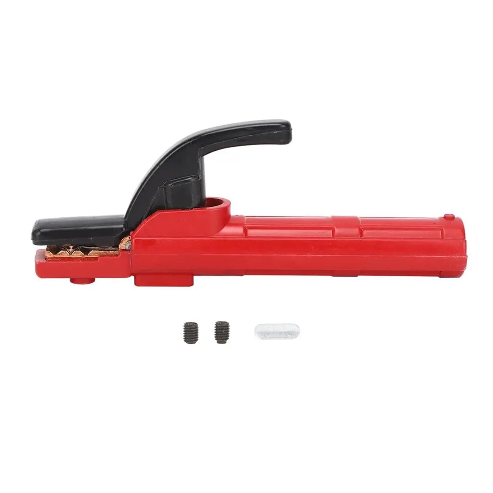 Ciężkie spawanie Grabber, 300A Copper Electrode Clamp With Insulated Handle For Welding Rod Holder 200mm 300-500A