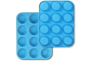 homEdge Silicone Baking Molds for Oven