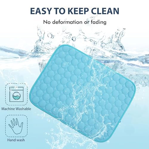 Kühlmatte für Hunde Katzen, Selbstkühlende Matte Katze,Hundekühlmatte Selbstkühlend,Kühldecke für Katzen Summer Pet Ice Pad,Die Innovative Kühlmatte Atmungsaktive EIS für,Fußboden,Hundebett