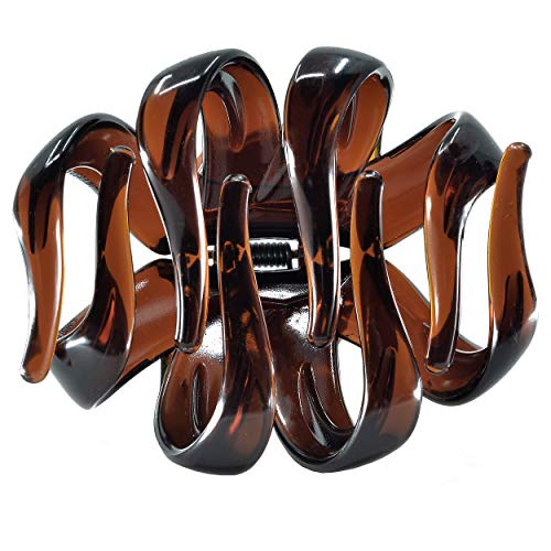 Camila Paris Ad716 French Octopus Hair Clip, Large Hair Clips For Thick Hair, Girls Big Hair Claw Clip For Long Hair, Durable Jaw Hair Clips For Women For Thick Hair Strong No-Slip Grip Made In France #TOP5
