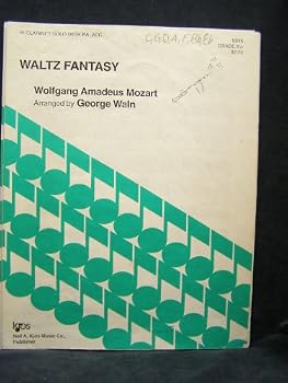 Paperback Waltz Fantasy - Clarinet Solo with Piano Acc. Book