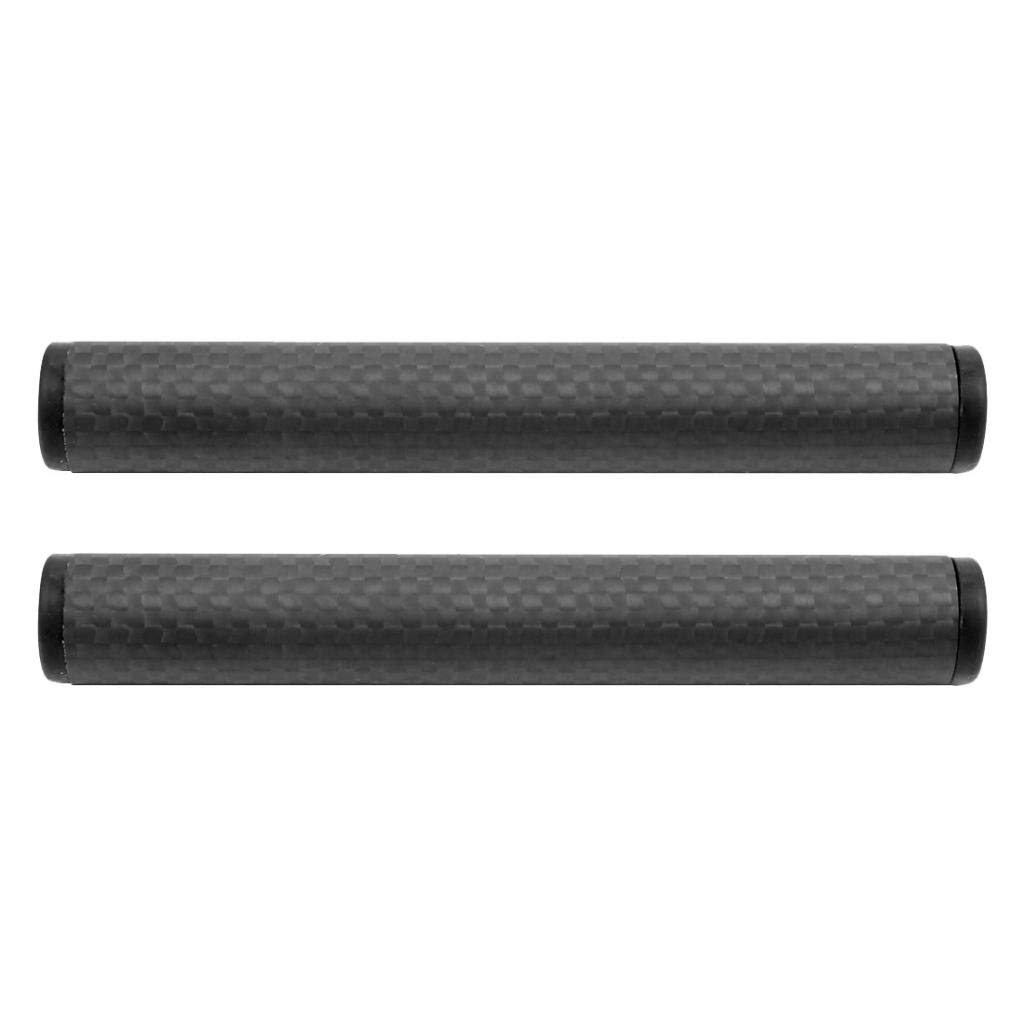 2Pcs 15mm Carbon Fiber Rod 4" 10cm Long for 15mm Rod Rail Support System-image-34