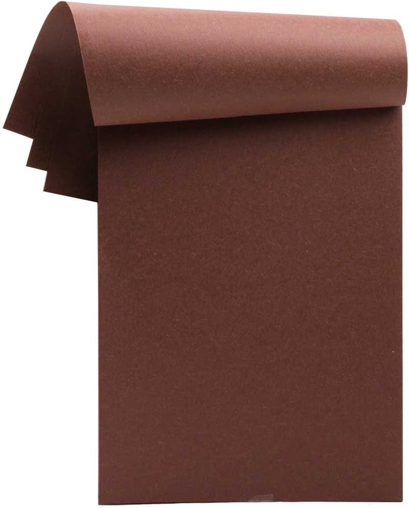 JAM PAPER Colorful Sketch Paper Pads 6 x 9 Chocolate