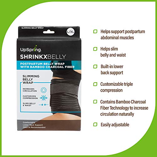 upspring shrinkx belly support wrap