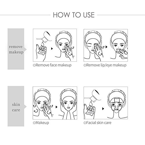 Image of MINISO Thick & Normal Combo Cotton Pads 75PCS+400PCS Makeup Remover Cosmetic