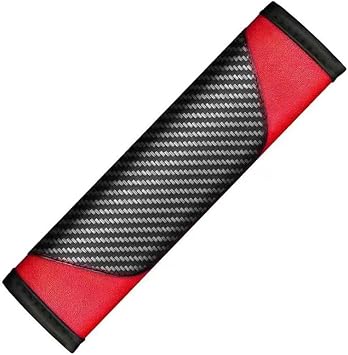 Car Seat Belt Cover Pad for Kia Mohave 2008-2025 HM, Car Seat Belt Pads,Soft Padding for Comfortable Driving, Vehicle Interior Safety Accessories,Red