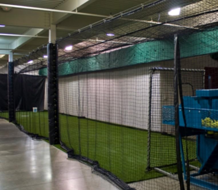 #36 Nylon Batting Cage Net (70'L x 12' x 12')