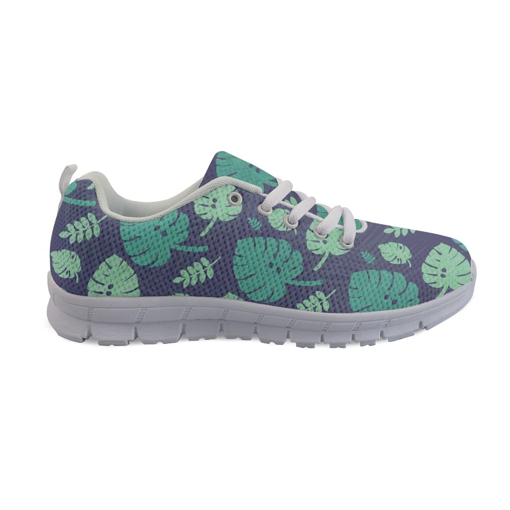 Amzbeauty Zapatos de correr de malla con diseño de Hawaii para hombre, para hombre, informales, para caminar, 6-13UK, Selva, 39 1/3 EU