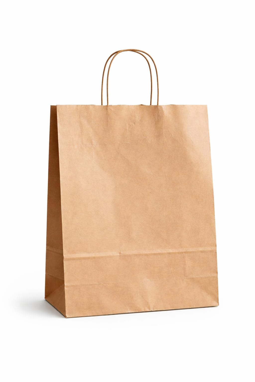 MARENT Pack of 20 Brown Kraft Paper Gift Bags with Twisted Handles | Ideal for Gifts, Party, Shopping, Packaging, Wedding | 32cm x 42cm x 12cm