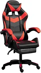 Cadeira Gamer Ergonômica Reclinável Com Apoio De Pés Premium