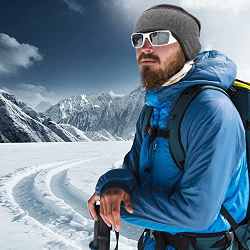 Linlook Winter Sports Headband Women And Men- Full Cover Hygge Ear Warmers Stretchy Sports Headband Fitness Earmuff For Outdoor Sports thumb #3