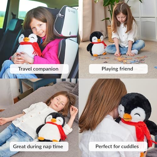 ODOXIA Weighted Stuffed Animal 1.4kg | Gewichtskuscheltier als therapeutisches Kuscheltier mit Gewicht gegen Angstzustände | Therapie Gewicht für Kinder & Erwachsene als Anxiety Kuscheltier