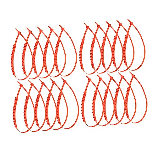BRIGHTFUFU 20Pcs Flexible Nylon Snow Tire Chains Set Skid Safety Kit for Cars Suvs and Trucks Easy to Install Fits Rims Up to Non Slip Traction for Snow Ice and Mud