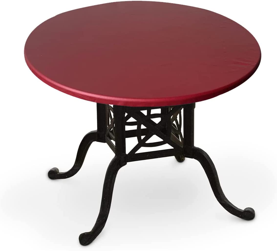Nappe ronde élastique en vinyle de 60cm de diamètre imperméable et ajustable