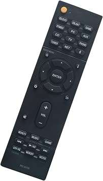 RC-911R RC-912R Replaced Remote Control -VINABTY-fit for Onkyo AV Network Receiver remote control RC-911R TX-NR787 TX-NR575 TX-NR585 HT-R695 HT-S7800 TX-NR555 TX-NR656 TX-RZ810 TX-NR676