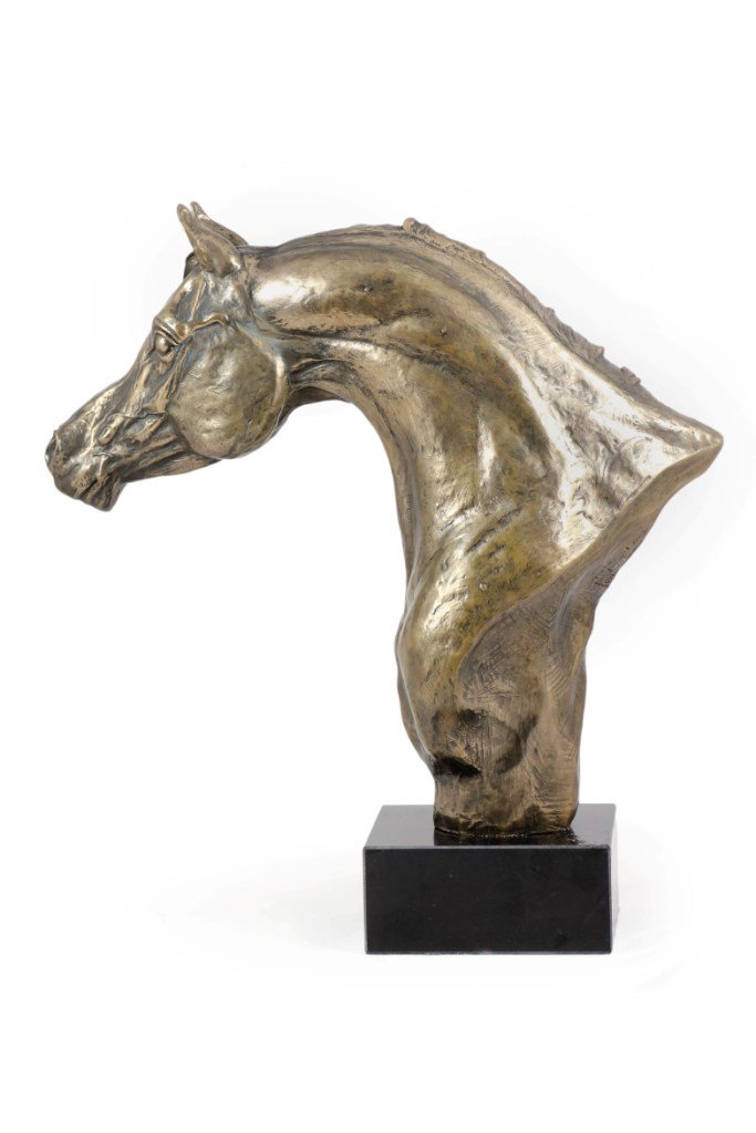 Koń arabski, marmurowa statuetka figurka limitowana edycja ArtDog