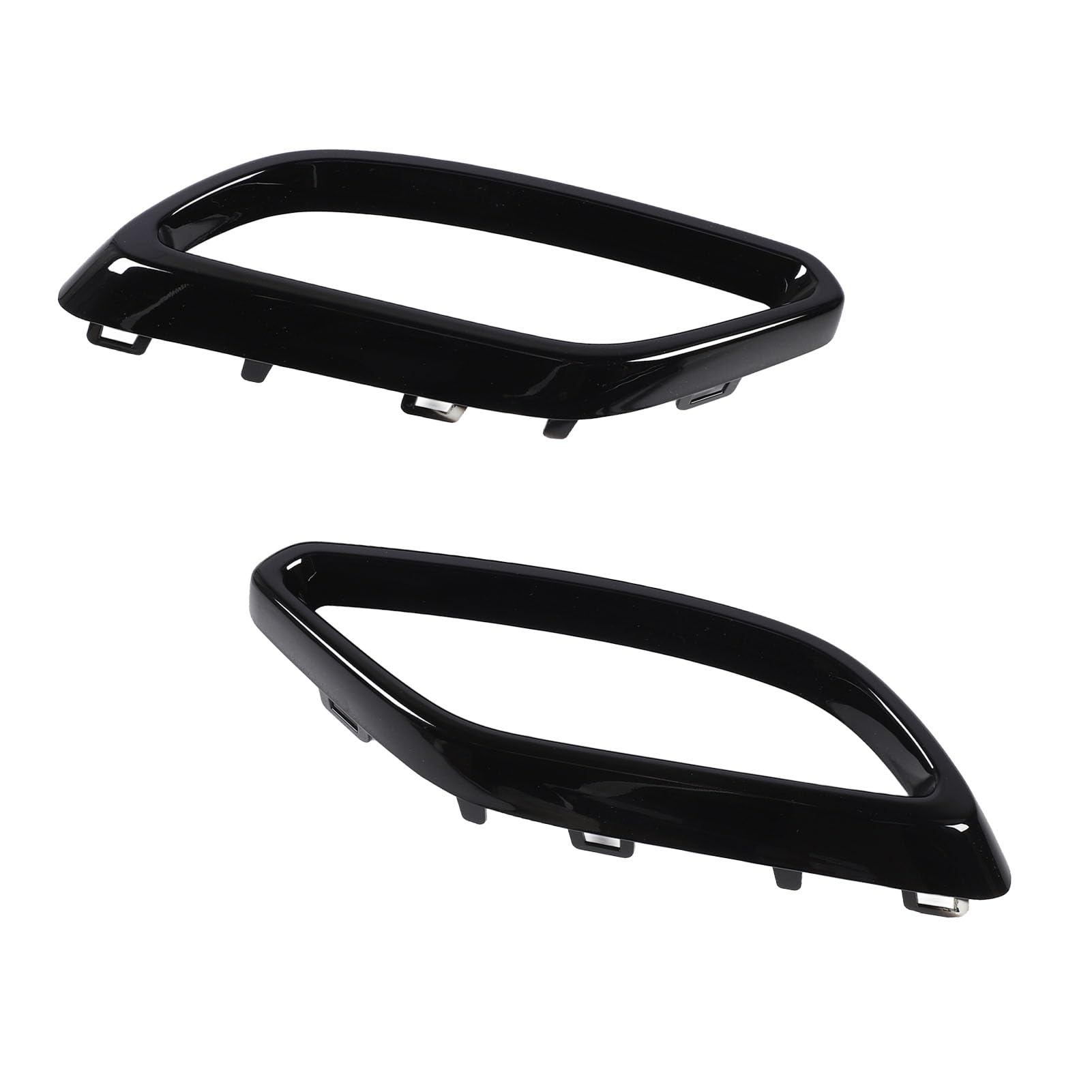 1 Paar Tippabdeckung, 1184920200 Universelles Links Rechts Dekoratives Deckungsverkleidungszubehör für die CLA -Klasse C118 A M G LINE 2020 Bis 2024 (black)