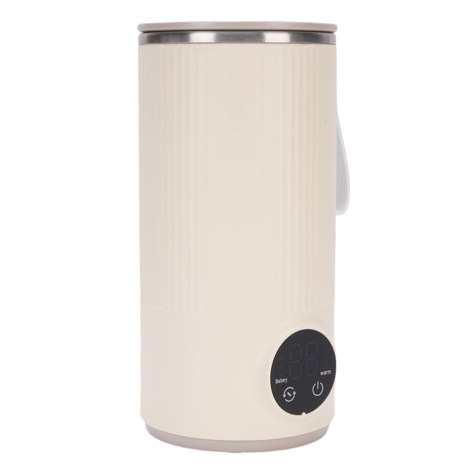 Chrees Chauffe-biberon portable anti-fuite, chauffage uniforme, mousseur à lait électrique, mélangeur pour voyage, ABS, 1 pièce