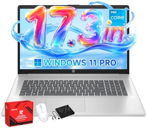 HP 17.3" FHD Laptop Computer for Business and Students - 16GB RAM...