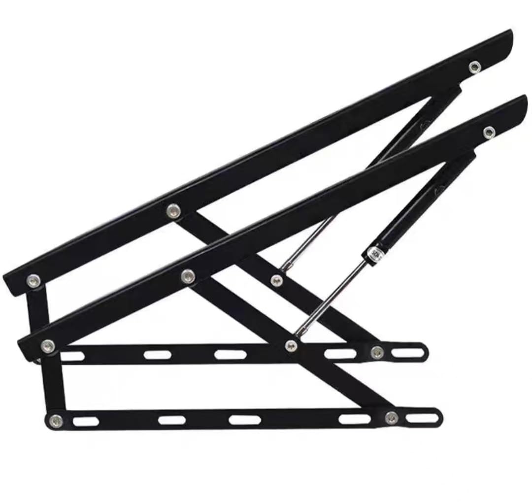 DFGHNBVC Gas Spring Lift Mechanism - Adjustable Hydraulic Struts For Storage Beds, Cold-Rolled Steel Frame With Hardware Fittings,90Cm/3Ft