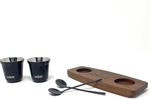 Miniatura 5 de Kit de café cubano de lujo | Cafecito 6 tazas Moka Pot and Cups | Cafetera Cubana - Juego de cafetera cubana para cafetera expreso | Válvula