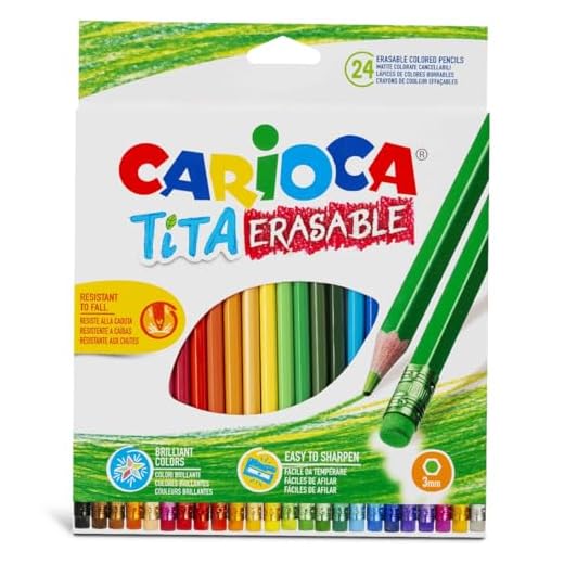 Lápices Borrables TITA - 24 Uds