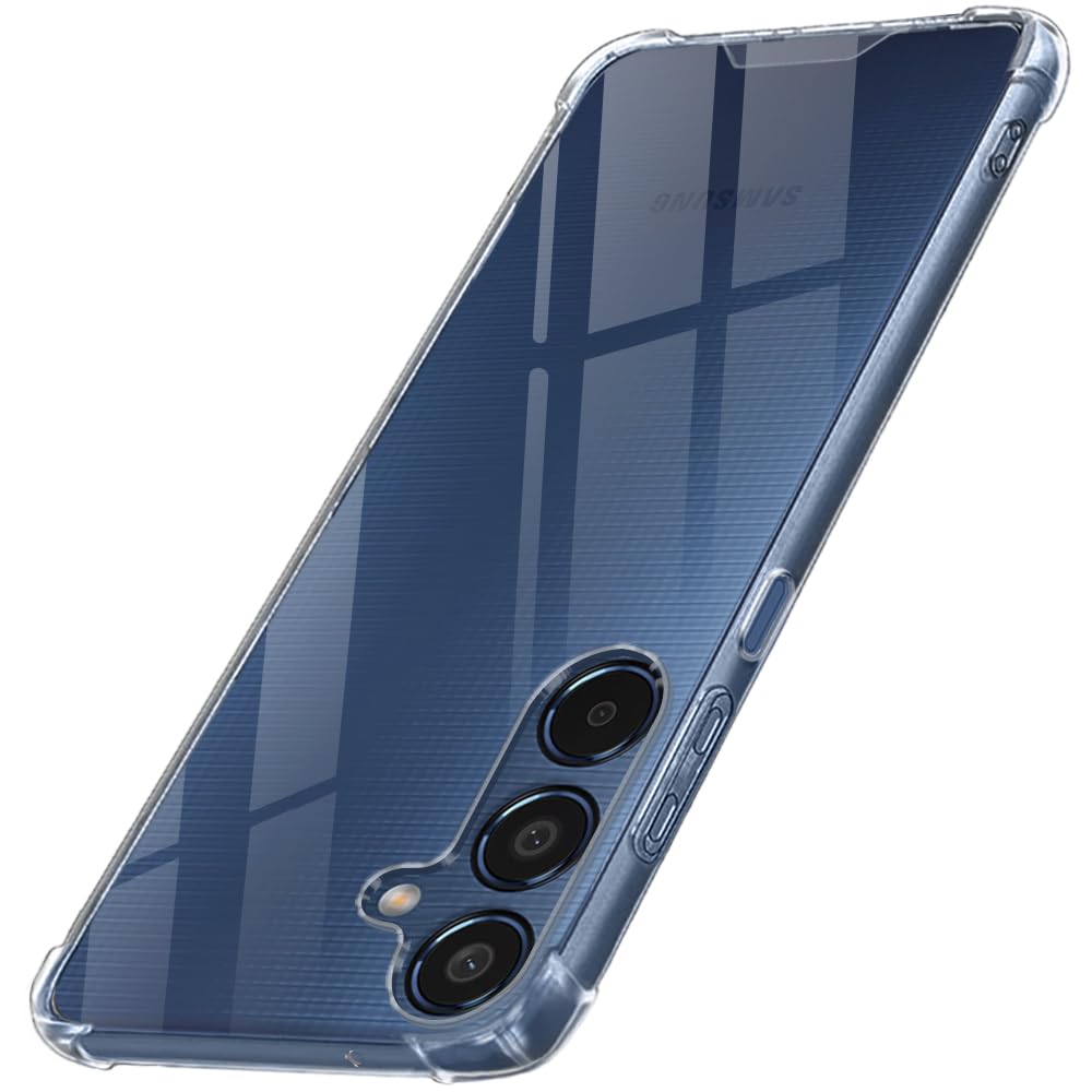 TheGiftKart Crystal Clear Back Cover Case for Samsung Galaxy M35 5G | 360 Degree Protection | Shock Proof Design | Transparent Back Cover Case for Samsung Galaxy M35 5G (PC & TPU, Transparent Bumper) (B0D9D4BXRS) Amazon Price History, Amazon Price Tracker